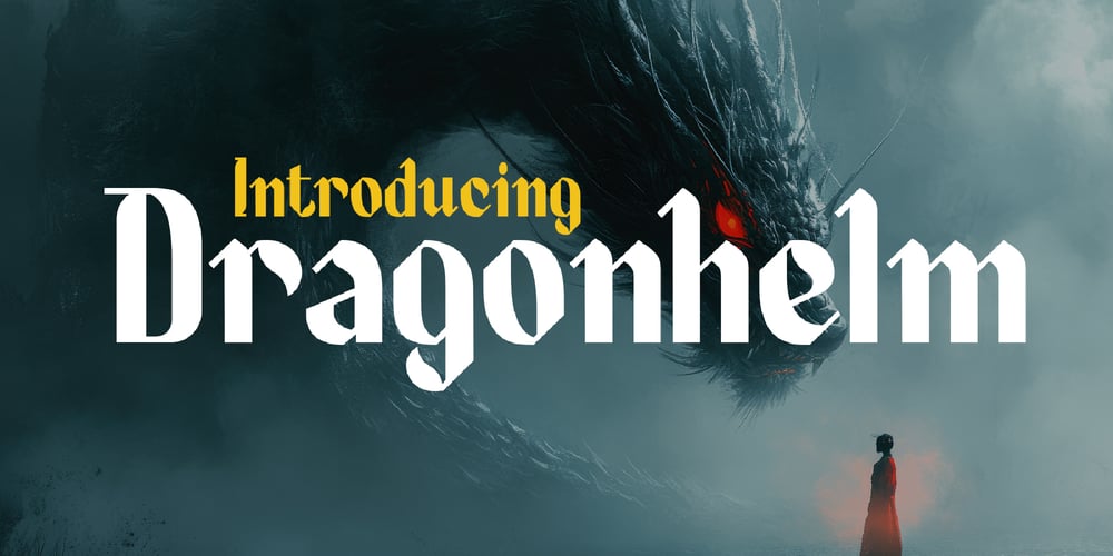 Dragonhelm font
