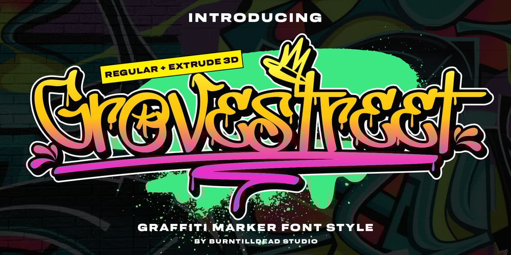 Grovestreet font