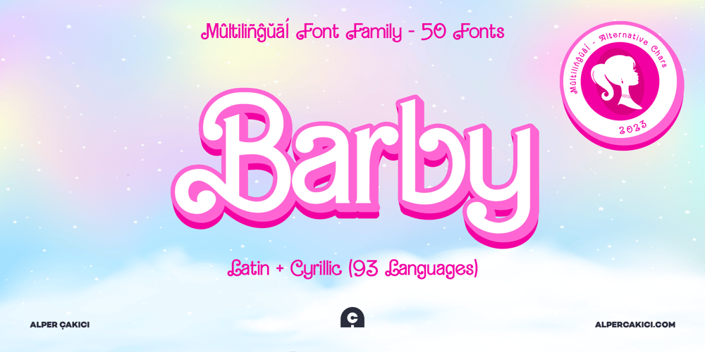 Barby font