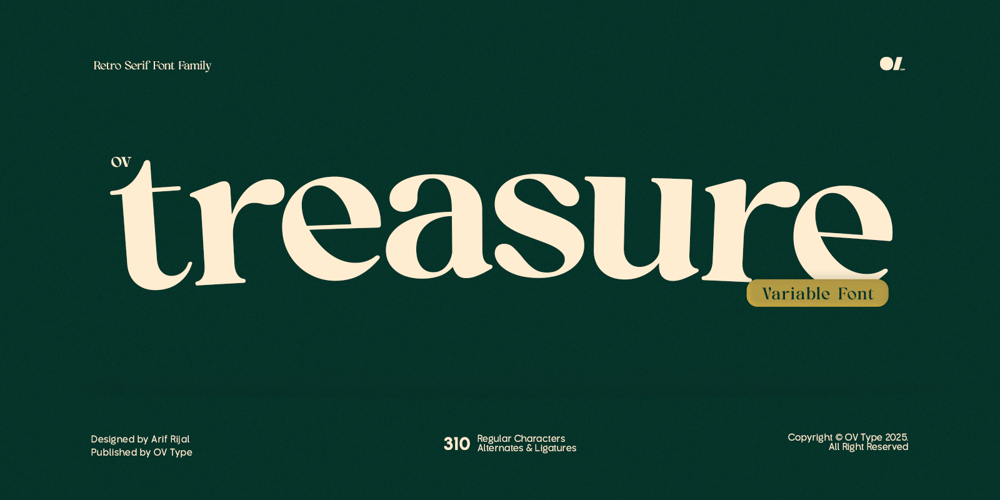 OV Treasure font