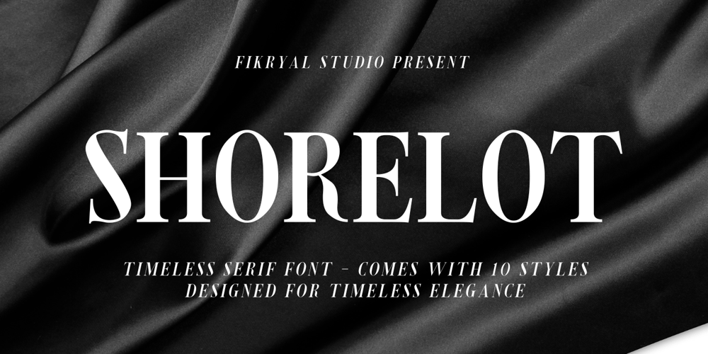 Shorelot font