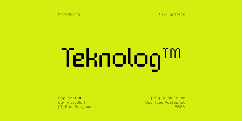 Teknolog font