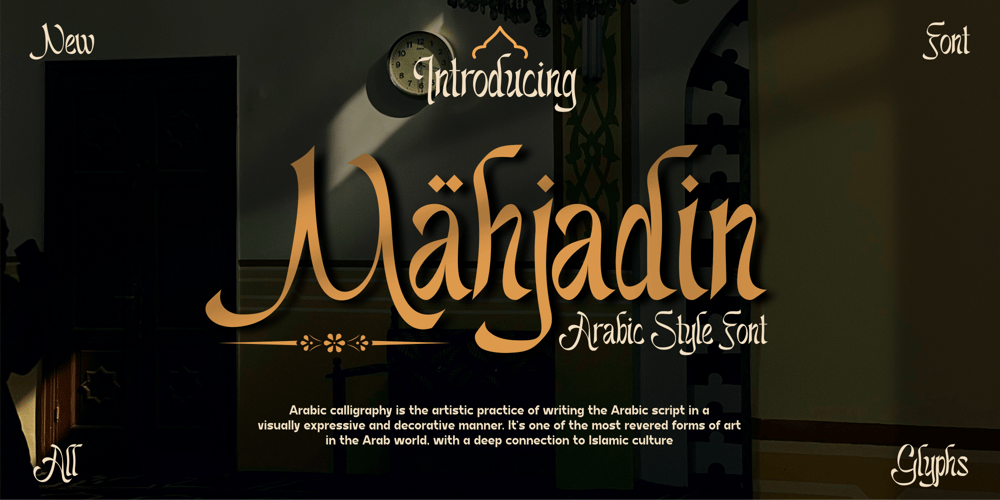 Mahjadin font