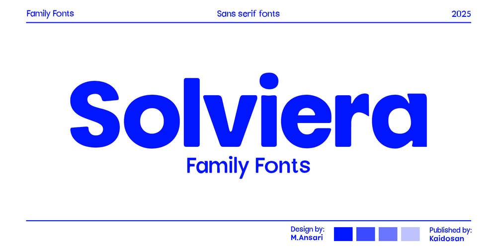 Solviera font