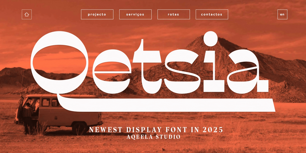 Qetsia font