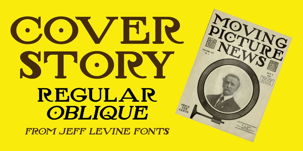 Cover Story JNL font