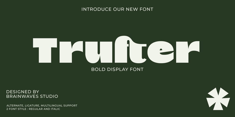 Trufter font