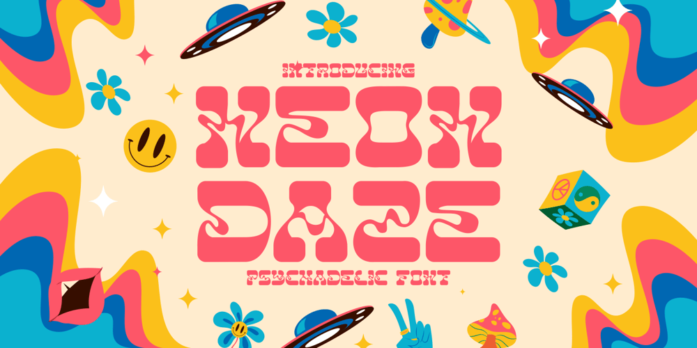 Neon Daze font