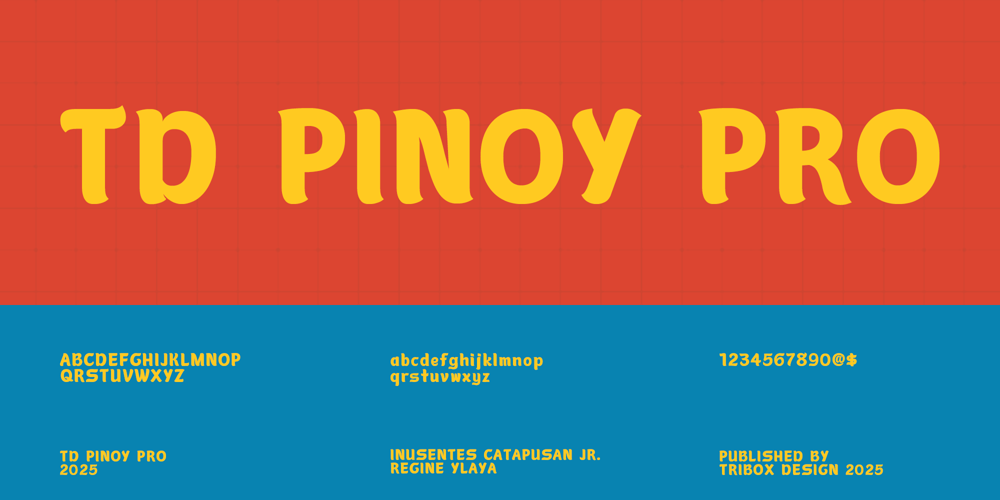 TD Pinoy font
