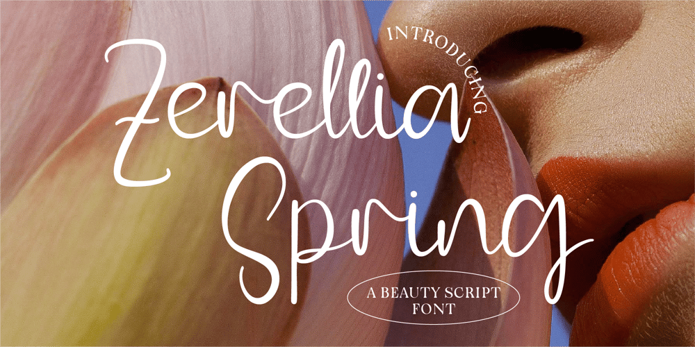 CF Zerellia Spring font