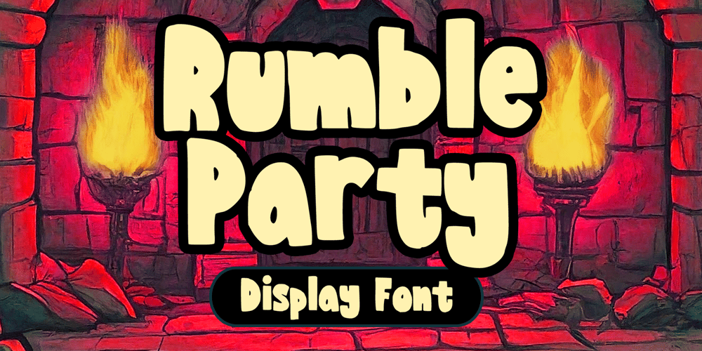 Rumble Party font