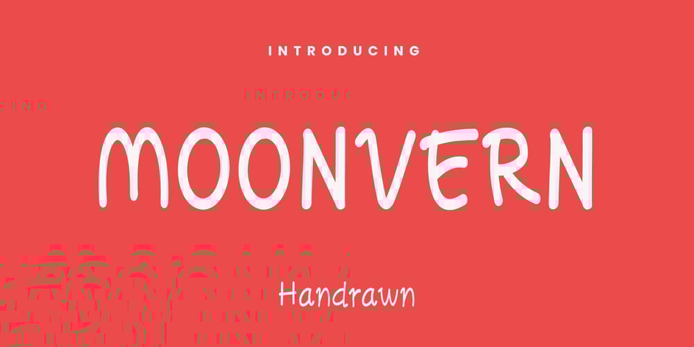 Moonvern font