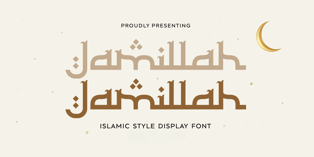 Jamillah font