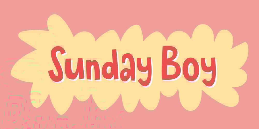 Sunday Boy font
