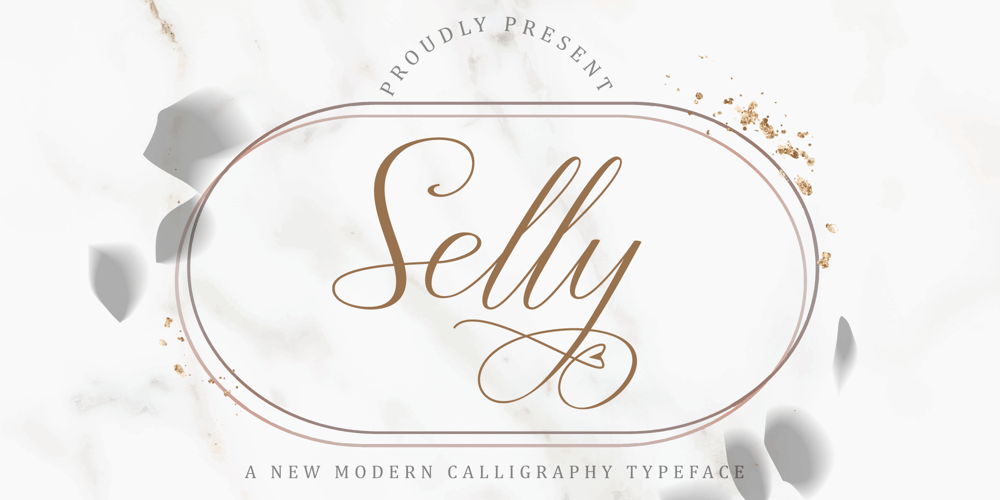 Selly font