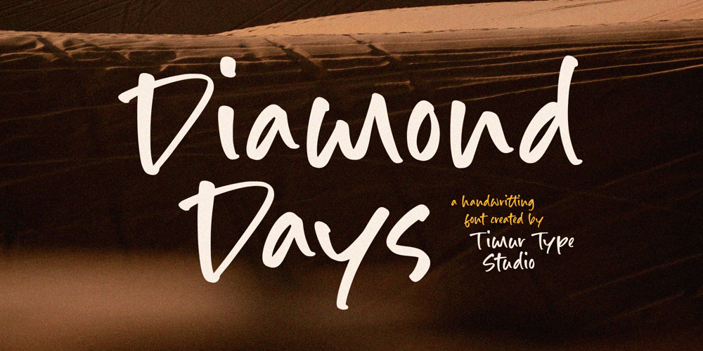 Diamond Days font