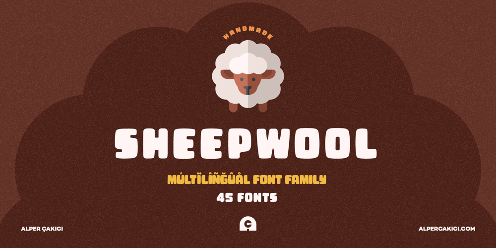 Sheepwool font