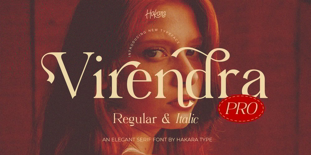 Virendra Pro font