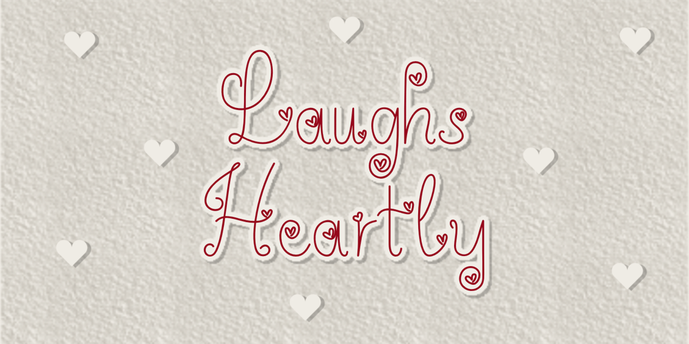 Laughs Heartly font