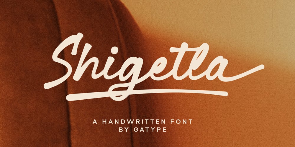 Shigetla font