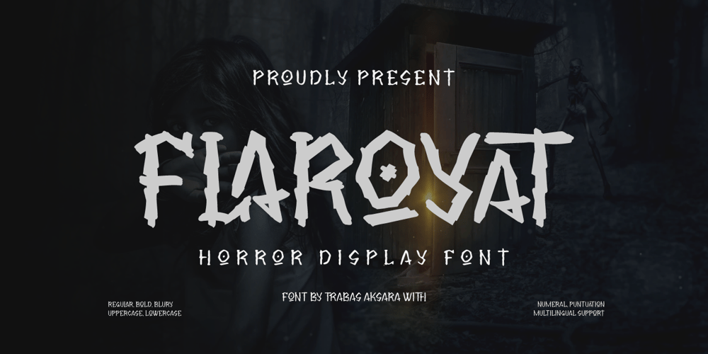 Flaroyat font
