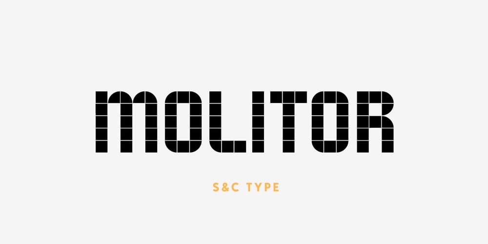 Molitor font