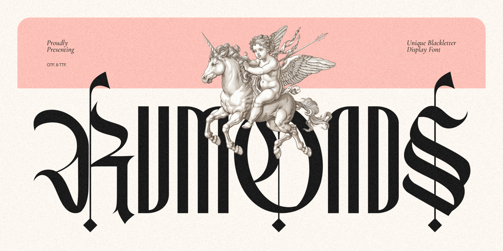 Rumonds font
