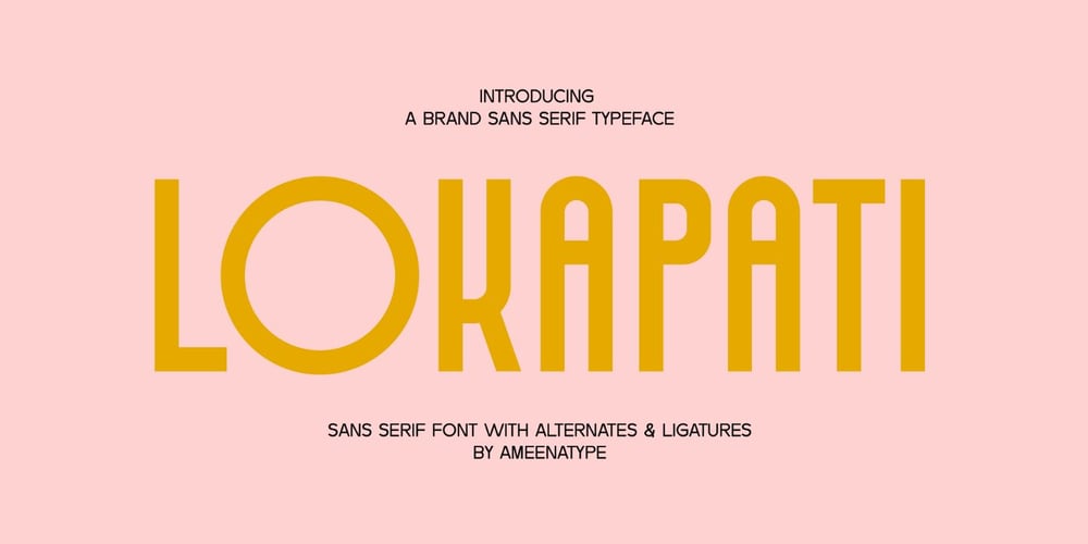Lokapati Font font