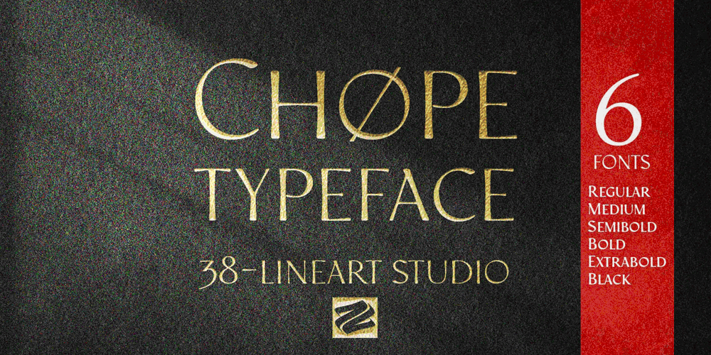 Chope font