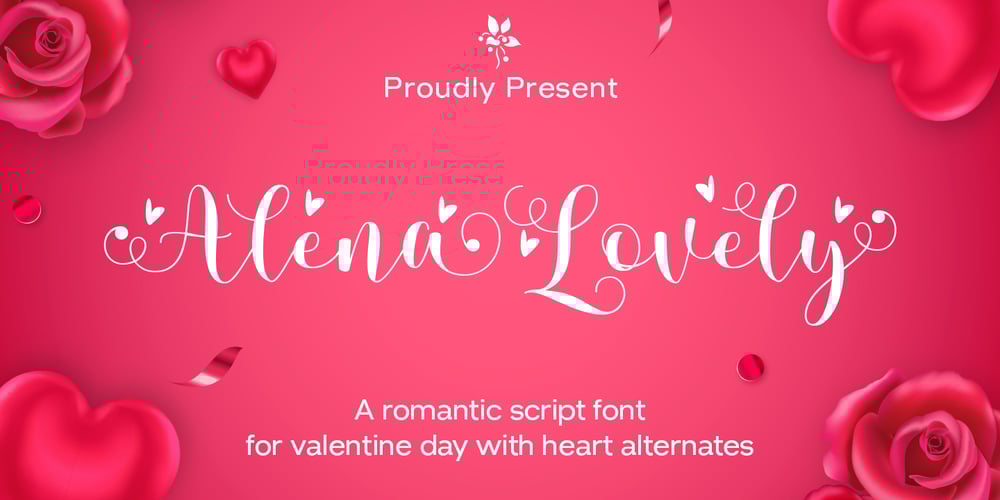 Alena Lovely font