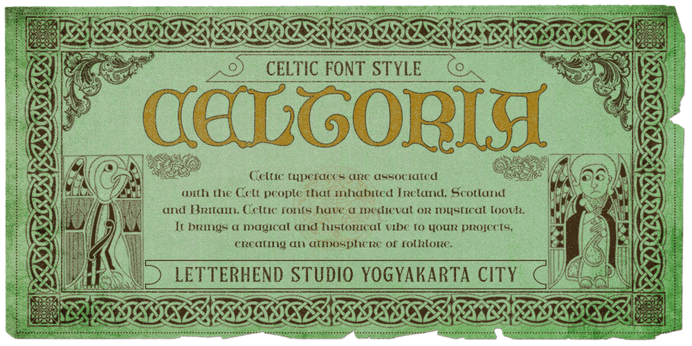 Celtoria font