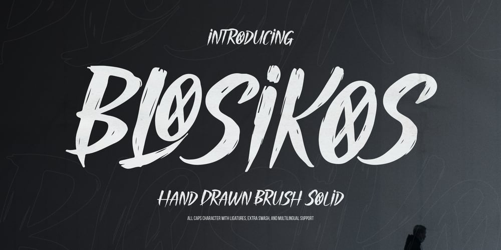 Blosikos font