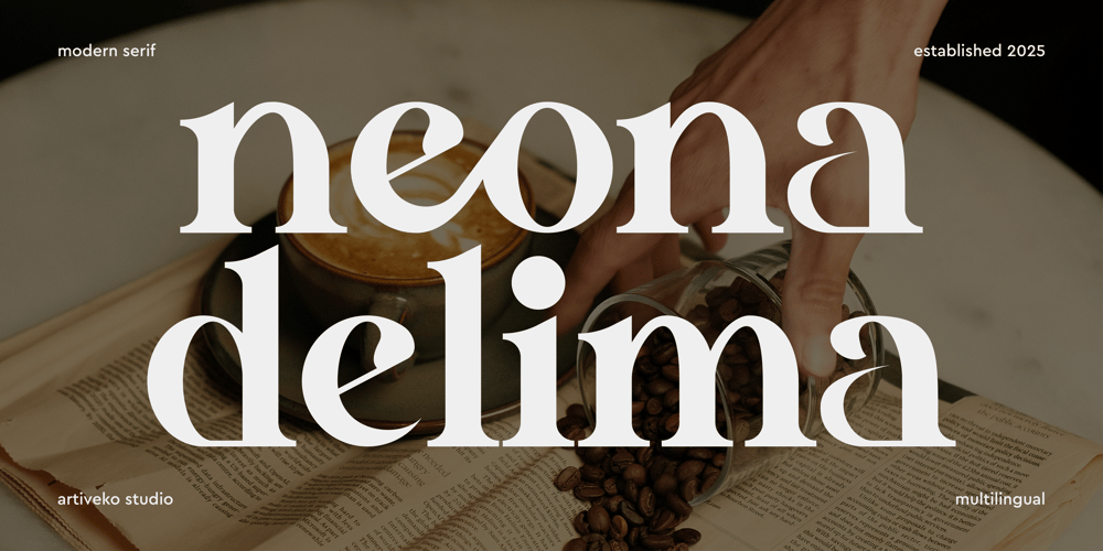 Neona Delima font