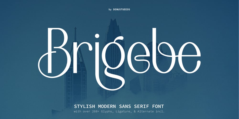 Brigebe font
