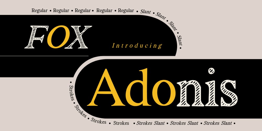 Fox Adonis font