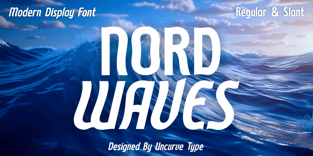 Nordwaves font
