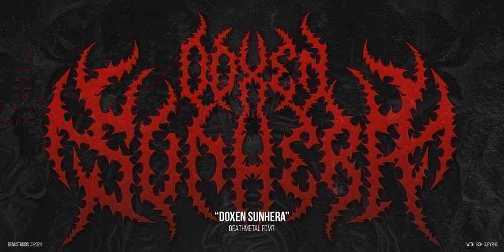Doxen Sunhera font