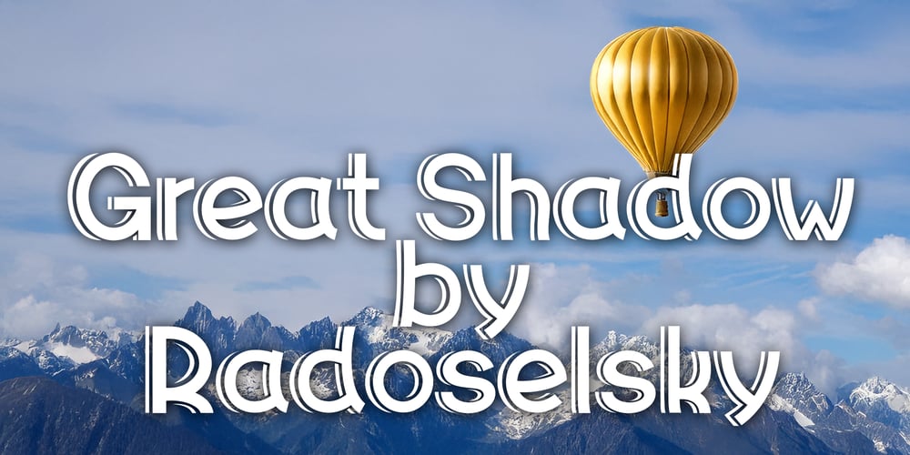 Great Shadow font