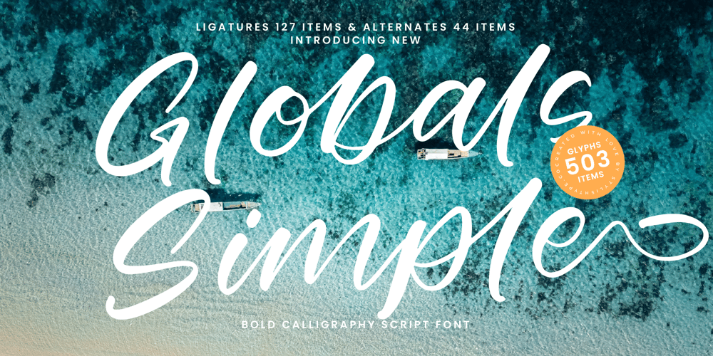 Globals Simple font