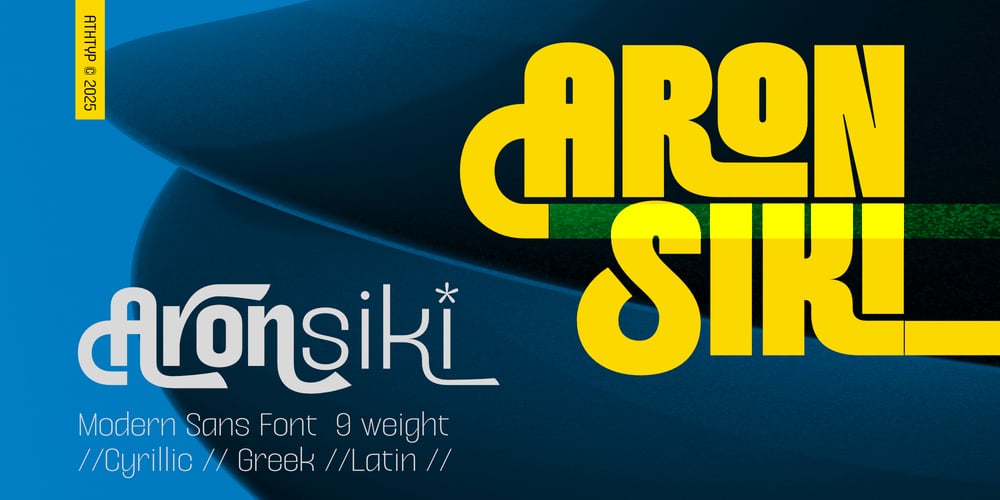 Aronsiki font