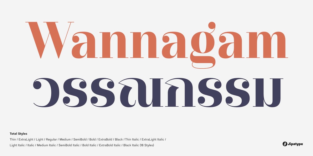 Wannagam font