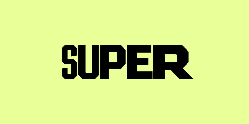 SF Super font