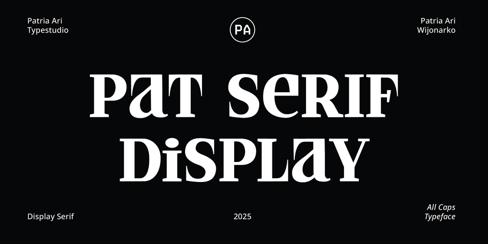 PAT Serif Display font
