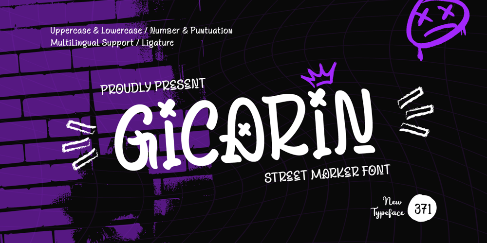 Gicarin font