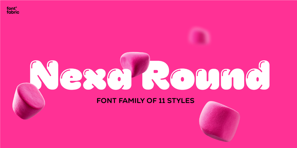 Nexa Round font