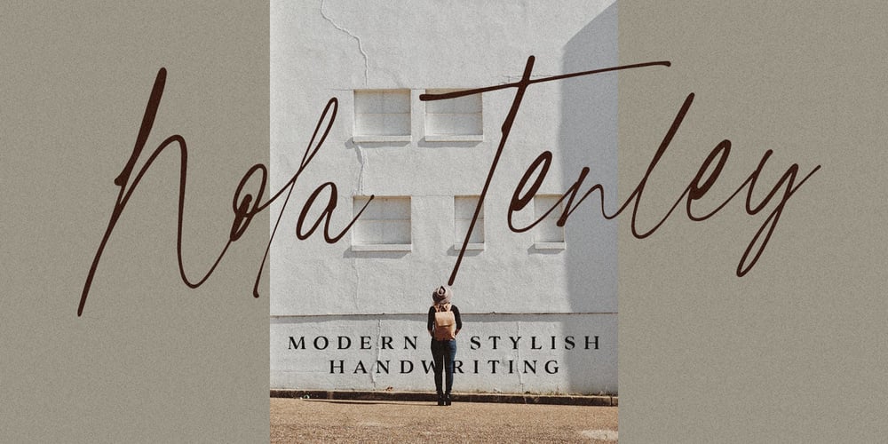 Nola Tenley font