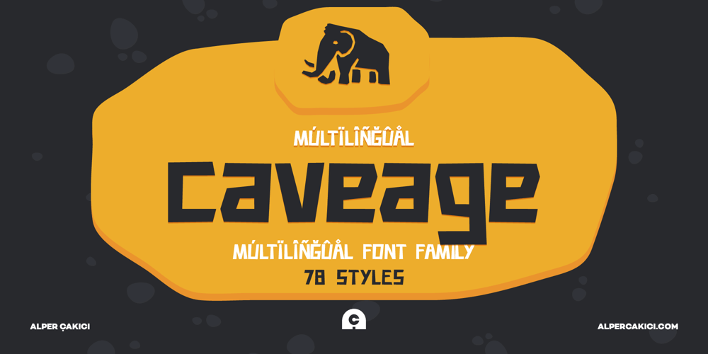 Cave Age font