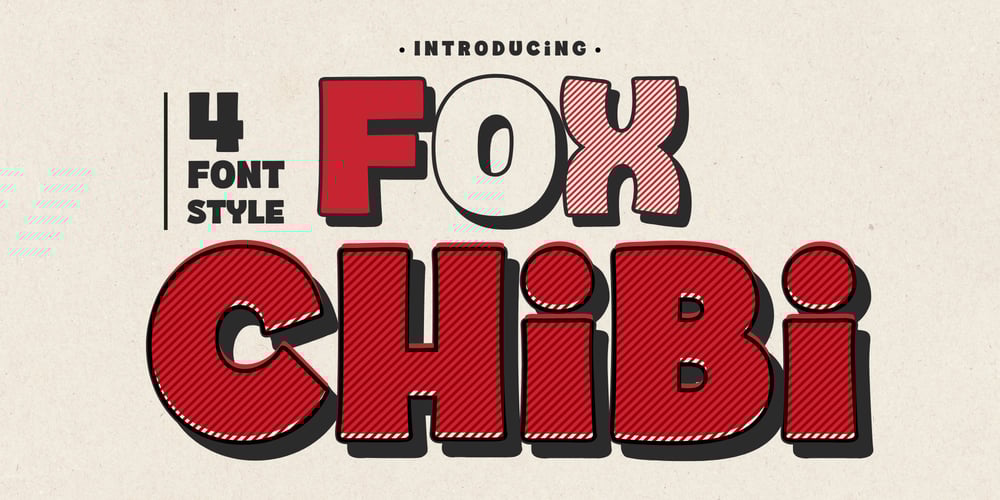 Fox Chibi font