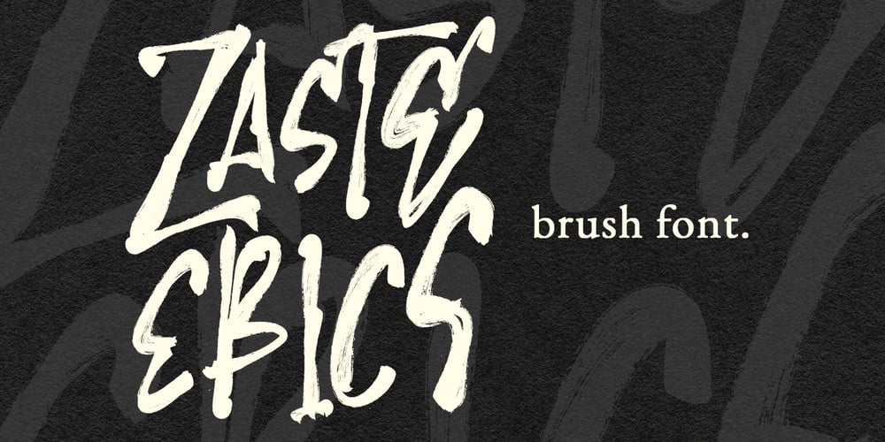 MC Zaste Ebics font