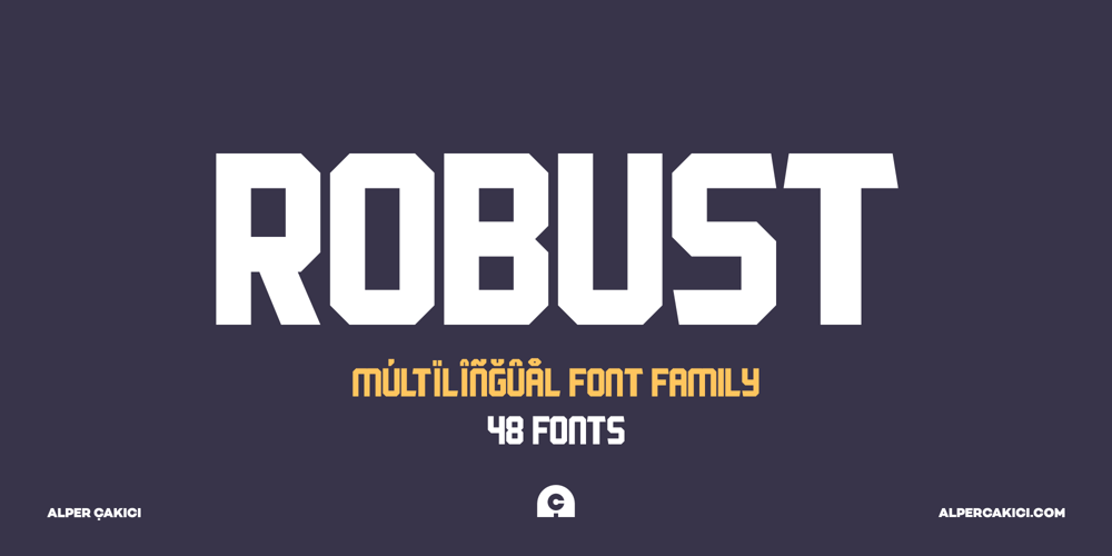 Robust font